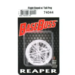 Tabletop Miniatures>Reaper Miniatures Transparent Flight Stand (5 bases 5 pegs) Accessory #74044 - Your Source for Gaming Essentials