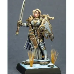 Tabletop Miniatures>Reaper Miniatures Trista, The White Wolf#03788 Dark Heaven Unpainted Metal Mini - Your Source for Gaming Essentials