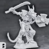 Tabletop Miniatures>Reaper Miniatures Undying Lizardfolk#77560 Bones Unpainted Plastic Mini Figure - Your Source for Gaming Essentials
