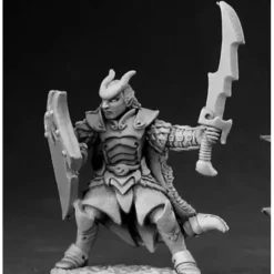 Tabletop Miniatures>Reaper Miniatures Vaeloth, Hellborn Paladin #03419 Dark Heaven Unpainted Metal - Your Source for Gaming Essentials