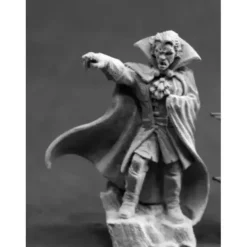 Tabletop Miniatures>Reaper Miniatures Vampire Lord #03839 Dark Heaven Legends Unpainted Metal - Your Source for Gaming Essentials