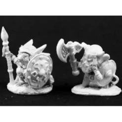 Tabletop Miniatures>Reaper Miniatures Viking Mouslings2 Pcs #03826 Dark Heaven Unpainted Metal Mini - Your Source for Gaming Essentials