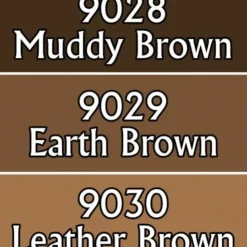 Tabletop Miniatures>Reaper Miniatures Warm Deep Browns #09710 Master Series Triads 3 Pack .5oz Paint - Your Source for Gaming Essentials