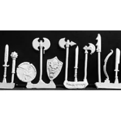Tabletop Miniatures>Reaper Miniatures Weapons Pack I (13) #02189 Dark Heaven Legends Unpainted Metal - Your Source for Gaming Essentials
