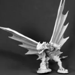 Tabletop Miniatures>Reaper Miniatures Western Desert Dragon #03670 Dark Heaven Unpainted Metal - Your Source for Gaming Essentials