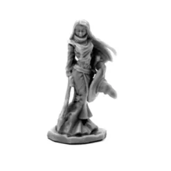 Tabletop Miniatures>Reaper Miniatures Willow Greenivy, Witch #77659 Bones Unpainted Plastic Figure - Your Source for Gaming Essentials