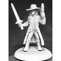 Tabletop Miniatures>Reaper Miniatures Witch Hunter (male) #59043 Savage Worlds Unpainted Mini Figure - Your Source for Gaming Essentials
