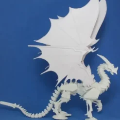Tabletop Miniatures>Reaper Miniatures Wyrmgear, Clockwork Dragon #77177 Bones D&D RPG Mini Figure - Your Source for Gaming Essentials