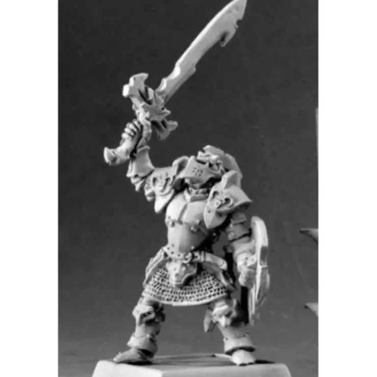 Tabletop Miniatures>Reaper Miniatures Ymrilix the False, Anti Paladin 14546 Overlords Unpainted Mini - Your Source for Gaming Essentials