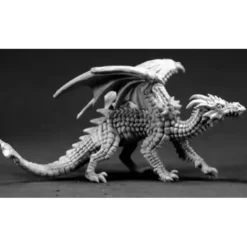 Tabletop Miniatures>Reaper Miniatures Young Fire Dragon #03332 Dark Heaven Legends Unpainted Metal - Your Source for Gaming Essentials