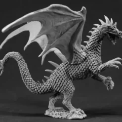 Tabletop Miniatures>Reaper Miniatures Young Forest Dragon 03350 Dark Heaven Legends Unpainted Metal - Your Source for Gaming Essentials
