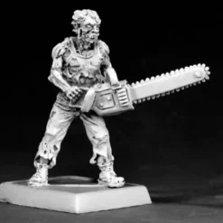 Tabletop Miniatures>Reaper Miniatures Zombie Chainsaw #50091 Chronoscope Metal D&D RPG Mini Figure - Your Source for Gaming Essentials