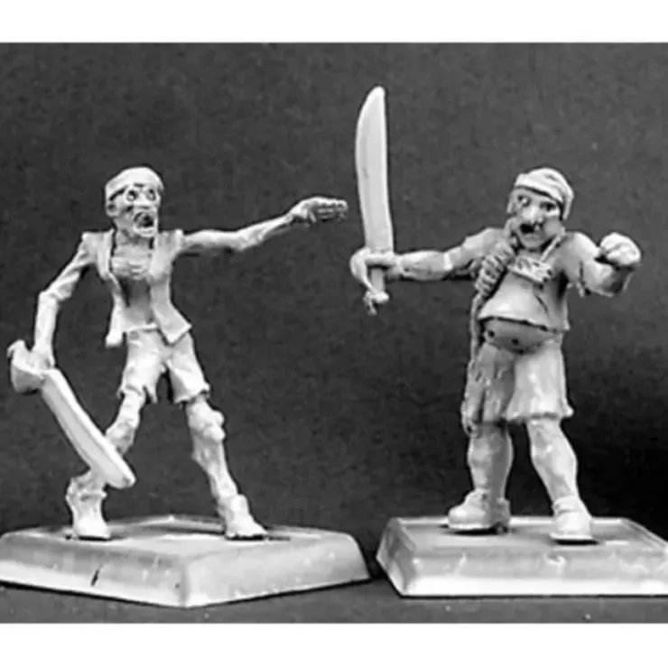 Tabletop Miniatures>Reaper Miniatures Zombie Recruits (9), Razig Grunt #06154 Warlord Army Unpainted - Your Source for Gaming Essentials