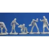 Tabletop Miniatures>Reaper Miniatures Zombies! (5) #77342 Bones Plastic D&D RPG Mini Figure - Your Source for Gaming Essentials