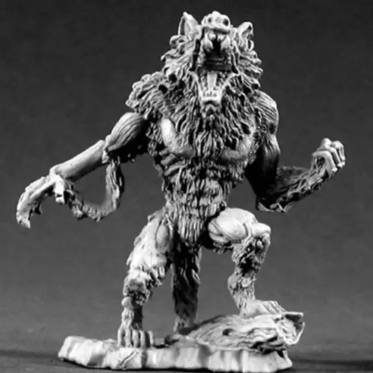 Tabletop Miniatures>Reaper Miniatures Zombie Werewolf #02132 Dark Heaven Legends Unpainted Metal - Your Source for Gaming Essentials
