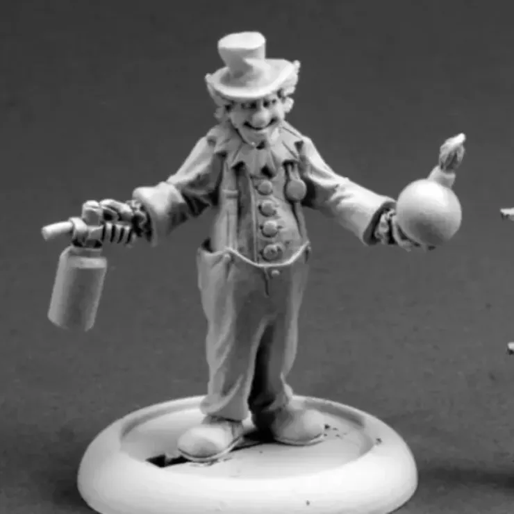Tabletop Miniatures>Reaper Miniatures Zonkers, Killer Klown #50247 Chronoscope D&D RPG Mini Figure - Your Source for Gaming Essentials