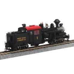 Rivarossi HR2409 HO Westside Lumber Co. 2-Truck Heisler Steam Locomotive #1 - Your Source for Gaming Essentials* Trains