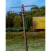 Rix Products 628-0035 HO Clear Crossarms Tint Poles not Included (Pack of 36) - Your Source for Gaming Essentials* Trains