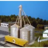 Rix Products 628-0407 HO 4 Silo 90' Grain Elevator Building Kit - Your Source for Gaming Essentials* Trains