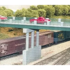Rix Products 628-0122 HO 50' Wrought Iron Highway Overpass W/1 Pier - Your Source for Gaming Essentials* Trains