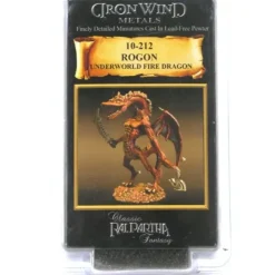 Tabletop Miniatures>Rogon Balrog Dragon #10-212 Classic Ral Partha Fantasy RPG Metal Figure - Your Source for Gaming Essentials