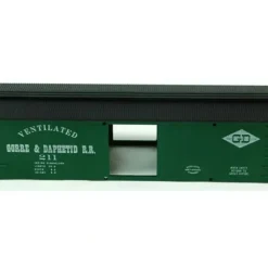 Roundhouse 1008 HO Scale Goore & Daphetid 36' Ventilated Box Car Kit - Your Source for Gaming Essentials* Trains