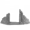 Tabletop Miniatures>Ruined Doorway #77987 Bones Unpainted Plastic Figure - Your Source for Gaming Essentials