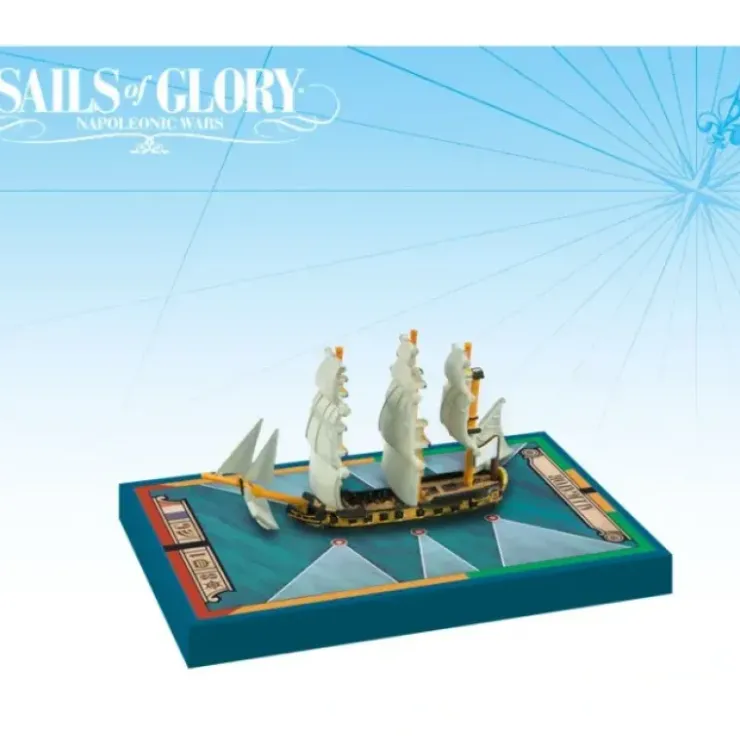 Board Games>Sails of Glory: Alligator 1782 French Ship Sloop Ship Pack - Your Source for Gaming Essentials