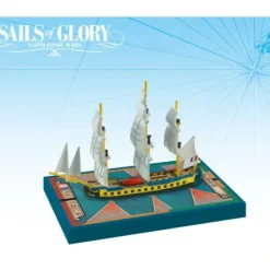 Board Games>Sails of Glory: Hermione 1779 French Frigate Ship Pack - Your Source for Gaming Essentials
