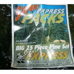 Scenic Express EXP201 O 6-8" Big Pine Set (Pack of 25) - Your Source for Gaming Essentials* Trains