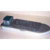 Sea Port Model Works H1131N Barge with Pointed Bow - Your Source for Gaming Essentials* Trains