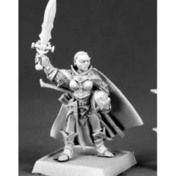Tabletop Miniatures>Seelah, Iconic Female Paladin #60019 Pathfinder Miniatures Unpainted - Your Source for Gaming Essentials