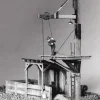 Sequoia Scale Models 4011 HO/HOn3 Sand House & Bucket Crane Kit - Your Source for Gaming Essentials* Trains