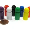 Board Games>Set of 8 Ball Pawns 30mm Peg Pieces for Board Game Play - Assorted Colors - Your Source for Gaming Essentials