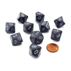 Dice>Set of 10 Chessex D10 Dice - Speckled Hi Tech - Your Source for Gaming Essentials