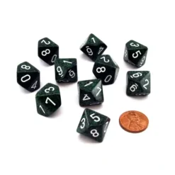 Dice>Set of 10 Chessex D10 Dice - Speckled Recon - Your Source for Gaming Essentials
