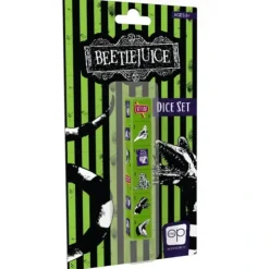 Dice>Set of 6 D6 Pop Culture Dice - Beetlejuice - Your Source for Gaming Essentials