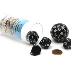 Dice>Set of 5 Polyhedral The Dice Lab Dice: D4 D8 D12 D24 D60 - Choose Your Color - Your Source for Gaming Essentials