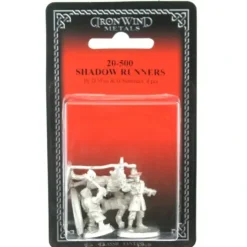 Tabletop Miniatures>Shadow Runners (4) #20-500 Shadowrun RPG Metal Ral Partha Figure - Your Source for Gaming Essentials