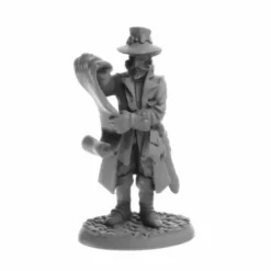 Tabletop Miniatures>Sheriff Drumfasser #30070 Reaper Legends: Bones USA Unpainted Plastic Figure - Your Source for Gaming Essentials