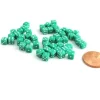 Dice>50 Six Sided D6 5mm .197 Inch Die Small Tiny Mini Miniature Green Dice - Your Source for Gaming Essentials