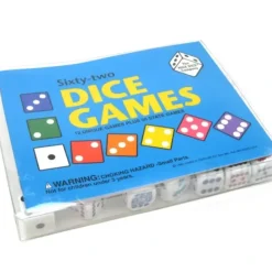 Dice>Sixty-two Dice Games Pack - Includes 20 Dice and an Instruction Booklet - Your Source for Gaming Essentials