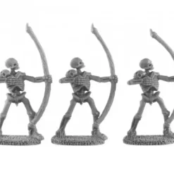 Tabletop Miniatures>Skeletal Archers (3) #30024 Reaper Legends: Bones USA Unpainted Plastic Figures - Your Source for Gaming Essentials