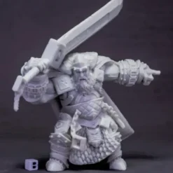 Tabletop Miniatures>Skorg Ironskull, Fire Giant King (Huge) #77614 Bones Unpainted Plastic - Your Source for Gaming Essentials