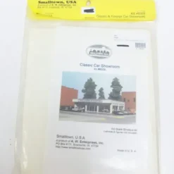 Smalltown USA 699-6029 HO Classic Car Showroom Building Kit - Your Source for Gaming Essentials* Trains