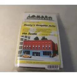 Smalltown USA 699-6028 HO Rusty's Graphic Arts Shop Kit - Your Source for Gaming Essentials* Trains