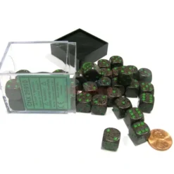Dice>Speckled 12mm D6 Chessex Dice Block (36 Dice) - Earth - Your Source for Gaming Essentials