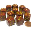 Dice>Speckled 16mm D6 Chessex Dice Block (12 Dice) - Mercury - Your Source for Gaming Essentials