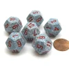 Dice>Speckled 18mm 12 Sided D12 Chessex Dice, 6 Pieces - Air - Your Source for Gaming Essentials