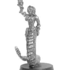 Tabletop Miniatures>S'Sylaara, Naga Priestess #06-001 Classic Ral Partha Fantasy RPG Metal Figure - Your Source for Gaming Essentials